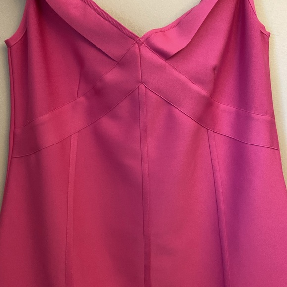 BOOHOO PLUS PINK OFF THE SHOULDER BANDAGE SCULPT MIDI DRESS US SIZE 20 - Picture 5 of 10